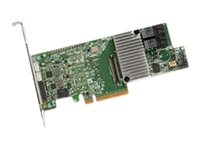 Broadcom MegaRAID 9361-8i - Diskkontroller - 8 Kanal - SATA / SAS 12Gb/s lav profil - 12 Gbit - RAID 0, 1, 5, 6, 10, 50, 60 - PCIe 3.0 x8 05-25420-08