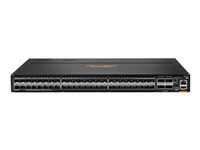 HPE Aruba Networking CX 8100 48x10G SFP+ 4x40/100G QSFP28 Switch - Switch - L3 - Styrt - 48 x 1 Gigabit / 10 Gigabit SFP / SFP+ + 4 x 40 Gigabit QSFP+ / 100 Gigabit QSFP28 - bakside til front-luftflyt - rackmonterbar R9W91A#ABB