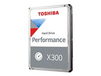 Toshiba X300 Performance HDWR51GUZSVA - Harddisk - 16 TB - intern - 3.5" - SATA 6Gb/s - 7200 rpm - buffer: 512 MB HDWR51GUZSVA