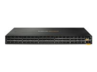 HPE Aruba Networking 9300S 32p QSFP28 100G 8p QSFP-DD 400G - Switch - L3 - Styrt - 32 x 100 Gigabit QSFP28 + 8 x 400 Gigabit QSFP-DD - bakside til front-luftflyt - rackmonterbar S0F84A#ABB