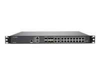SonicWall NSa 4650 - Advanced Edition - sikkerhetsapparat - 10GbE, 2.5GbE - 1U - SonicWALL Secure Upgrade Plus Program (2-årsalternativ) - rackmonterbar 01-SSC-4098
