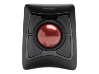 Kensington Expert Mouse Wireless Trackball - Styrekule - høyre- og venstrehåndet - optisk - 4 knapper - trådløs - 2.4 GHz, Bluetooth 5.0 LE - Bluetooth USB-adapter - svart K72359WW