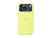 Apple - Baksidedeksel for mobiltelefon - MagSafe-samsvar - silikon - neongul - for iPhone 17 Pro Max MGFM4ZM/A