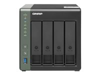 QNAP TS-431X3 - NAS-server - 4 brønner - 16 TB - SATA 6Gb/s - HDD 4 TB x 4 - RAID 0, 1, 5, 6, 10, JBOD - RAM 4 GB - Gigabit Ethernet / 2.5 Gigabit Ethernet / 10 Gigabit Ethernet - iSCSI støtte TS-431X3-4G+4XST4000VN006