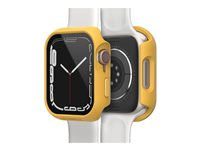 OtterBox Eclipse - Beskyttende deksel front cover for smartarmåndsur - med skjermbeskyttelse - upbeat (yellow) - for Apple Watch (45 mm) 77-93733