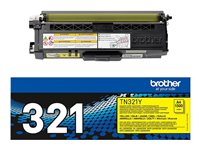 Brother TN321Y - Gul - original - tonerpatron - for Brother DCP-L8400, DCP-L8450, HL-L8250, HL-L8350, MFC-L8650, MFC-L8850 TN321Y