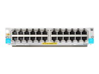 HPE - Utvidelsesmodul - Gigabit Ethernet (PoE+) x 24 - for HPE Aruba 5406R, 5406R 16, 5406R 44, 5406R 8-port, 5406R zl2, 5412R, 5412R 92, 5412R zl2 J9986A