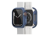 OtterBox Eclipse - Beskyttende deksel frontdeksel for smartarmåndsur - med skjermbeskyttelse - babyblå jeans (blå) - for Apple Watch (41 mm) 77-93653