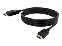 VISION - Adapterkabel - DisplayPort hann til HDMI hann - 2 m - svart - 8K 60Hz støtte TC 2MDPHDMI8K/BL