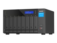 QNAP TVS-H874 - NAS-server - 8 brønner - SATA 6Gb/s - RAID JBOD, 0, 1, 5, 6, 10, 50, 60, TM, RAID TP - RAM 32 GB - 2.5 Gigabit Ethernet - iSCSI støtte TVS-H874-I7-32G