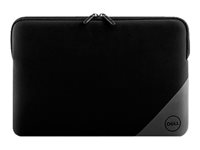 Dell Essential Sleeve 15 - Notebookhylster - 15" - svart med silketrykks-Dell-logo - 3 Years Basic Hardware Warranty - for Latitude 3520, 5421, 55XX; Vostro 13 5310, 14 5410, 15 3510, 15 5510, 15 7510, 5415, 5515 ES-SV-15-20