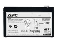 APC Replacement Battery Cartridge #175 - UPS-batteri (tilsvarer: APC RBC175) - 1 x batteri - blysyre - svart APCRBC175