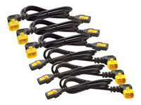 APC - Strømkabel - power IEC 60320 C13 til IEC 60320 C14 - 10 A - 1.22 m - 90°-kontakt - svart - for P/N: SCL500RMI1UC, SCL500RMI1UNC, SMTL750RMI2UC, SRT1500RMXLI, SRT1500XLI, SRT2200XLI-KR AP8704R-WW