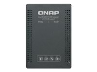 QNAP QDA-A2MAR - Intern RAID-brønn - 2,5" til 2 x M.2 - RAID RAID 0, 1, JBOD - SATA 6Gb/s QDA-A2MAR