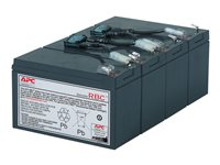 APC Replacement Battery Cartridge #8 - UPS-batteri - blysyre - svart - for P/N: SU1400RM, SU1400RMBX120, SU1400RMI, SU1400RMX106, SU1400RMX176, SU1400RMX93 RBC8