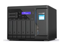 QNAP TS-855X - NAS-server - 8 brønner - SATA 6Gb/s - RAID 0, 1, 5, 6, 10, JBOD, 50, 60 - RAM 8 GB - 2.5 Gigabit Ethernet / 10 Gigabit Ethernet - iSCSI støtte TS-855X-8G