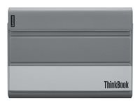 Lenovo Premium - Beskyttelsesmuffe for nettbrett - polyuretan - mørk grå - 14" - for ThinkBook 13x ITG 20WJ; ThinkBook Plus G2 ITG 20WH 4X41H03365