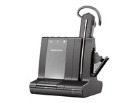 Poly Savi 8245-M Office - Savi 8200 series - hodesett - DECT - trådløs - USB-A via DECT adapter - svart - Certified for Microsoft Teams 8D3H7AA#ABB