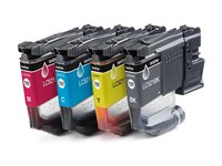 Brother LC521 Value Pack - 4-pack - svart, gul, cyan, magenta - original - hengeboks - blekkpatron - for Brother DCP-J1260W, DCP-J1310DW LC521VAL