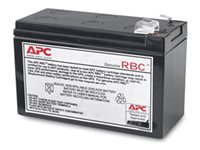 APC Replacement Battery Cartridge #114 - UPS-batteri - 60 VA - 1 x batteri - blysyre - svart - for P/N: BE450G, BE450G-CN, BE450G-LM, BN4001, BR500CI-IN, BR500CI-RS, BX500CI APCRBC114