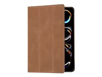 dbramante1928 Risskov - Lommebok for nettbrett - helnarvet lær - gyllenbrun - for Apple 11-inch iPad Pro (M4, M5) RIIPGT006177
