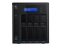 WD My Cloud PR4100 WDBNFA0240KBK - NAS-server - 4 brønner - 24 TB - HDD 6 TB x 4 - RAID 0, 1, 5, 10, JBOD - RAM 4 GB - Gigabit Ethernet WDBNFA0240KBK-EESN
