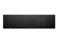 HP 455 - Tastatur - programmerbar - trådløs - 2.4 GHz - svart - for HP 34; Elite Mobile Thin Client mt645 G7; ZBook Firefly 14 G9; ZBook Fury 16 G9 4R177AA