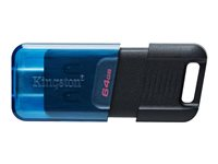 Kingston DataTraveler 80 M - USB-flashstasjon - 64 GB - USB-C 3.2 Gen 1 DT80M/64GB