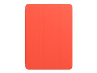 Apple Smart - Lommebok for nettbrett - polyuretan - elektrisk oransje - for 10.9-inch iPad Air (4. generasjon, 5. generasjon) MJM23ZM/A