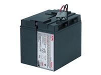 APC Replacement Battery Cartridge #7 - UPS-batteri - 1 x batteri - blysyre - svart - for P/N: SMT1500C, SMT1500I-AR, SMT1500IC, SMT1500NC, SMT1500TW, SUA1500ICH-45, SUA1500-TW RBC7