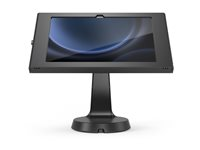 Compulocks Galaxy Tab S9/S9FE 10.9" Apex Enclosure Mast Counter Stand - Monteringssett (hus, mastestativ) - for nettbrett - låsbar - metallramme - svart - skjermstørrelse: 10.9" - skranke - for Samsung Galaxy Tab S9, Tab S9 FE 333B109GAPXB
