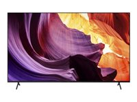 Sony Bravia Professional Displays FWD-75X81K - 75" Diagonalklasse (74.5" synlig) LED-bakgrunnsbelyst LCD-skjerm - med TV-kanalvelger - intelligent skilting - Smart TV - Android TV - 4K UHD (2160p) 3840 x 2160 - HDR - Direct LED - svart FWD-75X81K