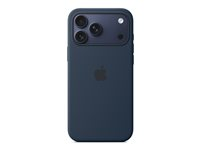 Apple - Baksidedeksel for mobiltelefon - MagSafe-samsvar - silikon - midnatt - for iPhone 17 Pro Max MGFP4ZM/A