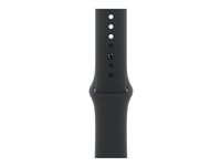 Apple - Bånd for smart armbåndsur - 46mm - XL-størrelse - svart MXM53ZM/A