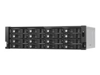 QNAP TL-R1600PES-RP - Harddiskarray - 16 brønner (SATA-600) - SAS 12Gb/s (ekstern) - kan monteres i rack - 3U TL-R1600PES-RP