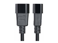 StarTech.com 4.5m Power Extension Cord, C14 to C13, 15A 250V, KEMA-KEUR - Strømforlengelseskabel - IEC 60320 C14 til power IEC 60320 C13 - AC 250 V - 15 A - 4.6 m - formstøpt - svart PXTC13C141415FEU