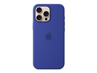 Apple - Baksidedeksel for mobiltelefon - MagSafe-samsvar - silikon - ultramarin - for iPhone 16 Pro Max MYYY3ZM/A
