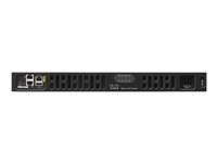 Cisco Integrated Services Router 4331 - Unified Communications Bundle - ruter 1GbE - WAN-porter: 3 - rackmonterbar ISR4331-V/K9