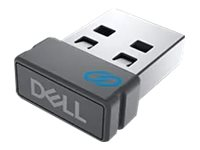 Dell Universal Pairing Receiver WR221 - Trådløs mus / tastaturmottaker - USB, RF 2,4 GHz - titangrå - for Dell KM7120W, MS5320W, MS5120W, MS3320W; KM717*, KM714*, KM636*, WK717*, WM514*, WM326*, WM527*, WM126*; KB500*, KB700*, KB740*; MS300* (*Supports Dell Universal Pairing only. Does not support Dell Peripheral Manager) DELL-WR221